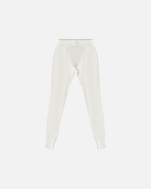 BASICS RIBBED SCULPT LEGGINGS (WHITE)