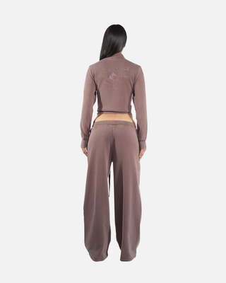 AIR-FORCE OVERSIZED SWEATS (BROWN)