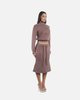 AIR-FORCE SWEATSKIRT (BROWN)