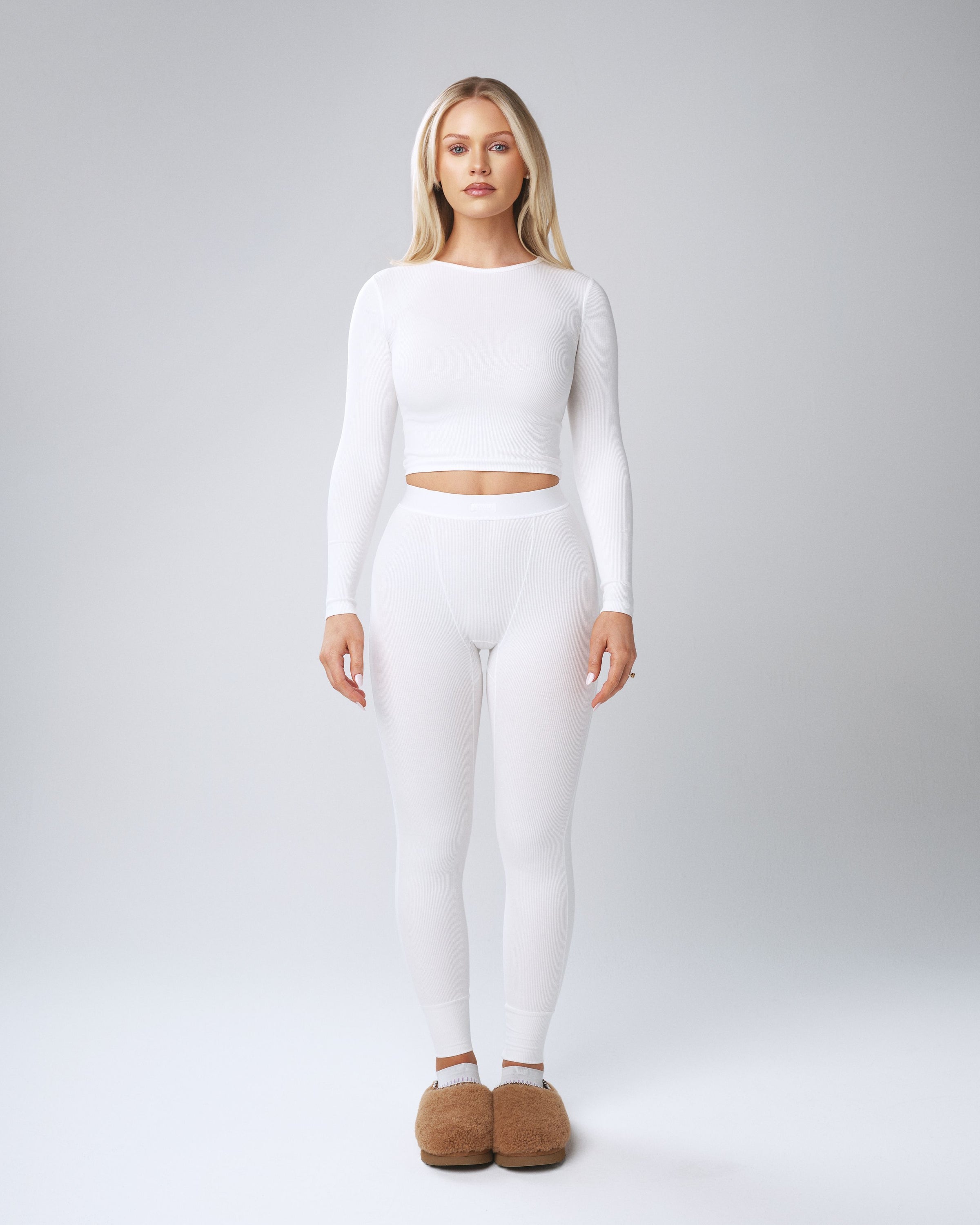 THERMAL LEGGINGS (IVORY)