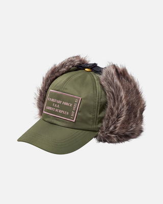 MILITARY FORCE FUR TRUCKER (ARMY GREEN)