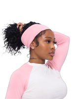 WM SWEAT HEADBAND (PINK)