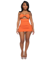 HOT MOM SWIM ONE-PIECE (BURNT ORANGE)