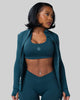 FITNESS SLIM-FIT JACKET (DEEP TEAL)