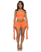 SUNKISS ME MINI SHORTS (BURNT ORANGE)