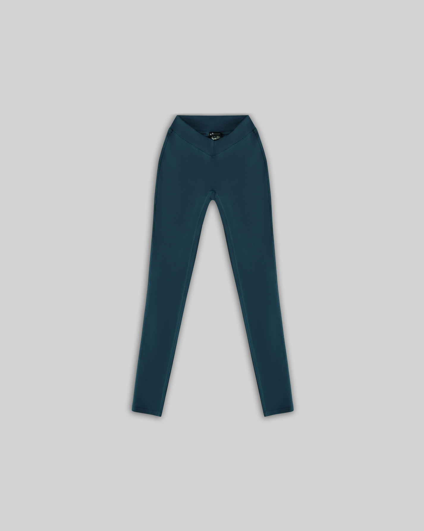 FITNESS V-CUT LEGGINGS (DEEP TEAL)