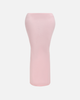 BASICS RIBBED SCULPT SKIRT (BABY PINK)