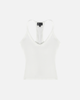 BASICS RIBBED BEATER (WHITE)