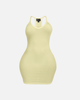 BASICS RIBBED TANK MINI DRESS (BUTTER)