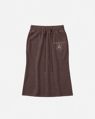 AIR-FORCE SWEATSKIRT (BROWN)