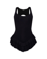 BUNS OUT MINI DRESS (BLACK)