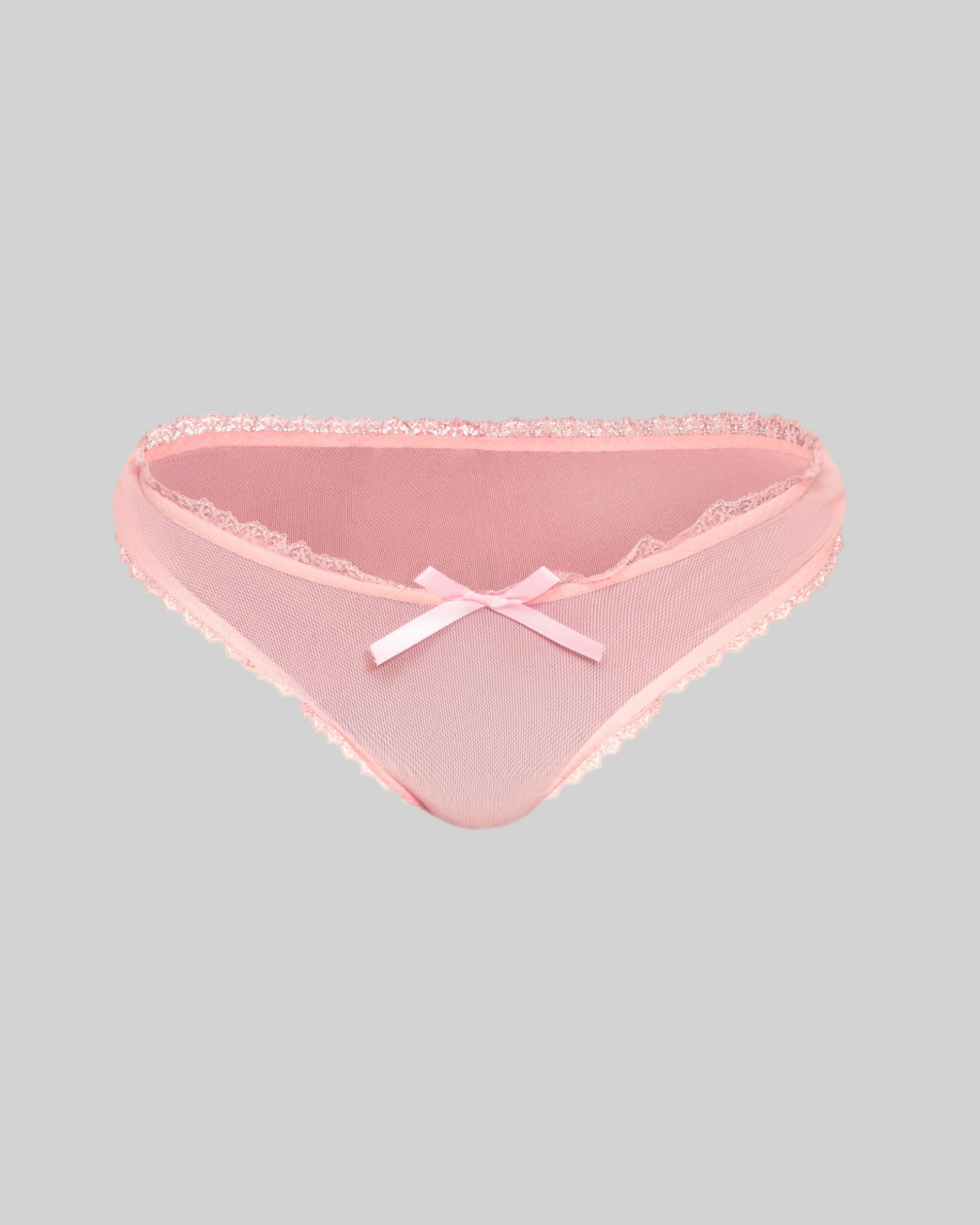 LOVE ME NOT MESH PANTY (BABY PINK)