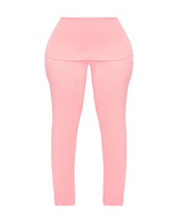 3.0 SEAMLESS FOLD OVER PANTS (PINK)