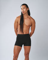 WM MENS MID BRIEFS (BLACK) thumbnail 1
