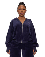 BERMUDA BLING VELOUR JACKET