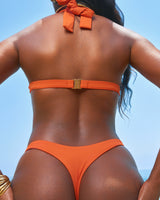 ZUMA CUT OUT MONOKINI (BURNT ORANGE)