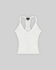 BASICS RIBBED BEATER (WHITE)