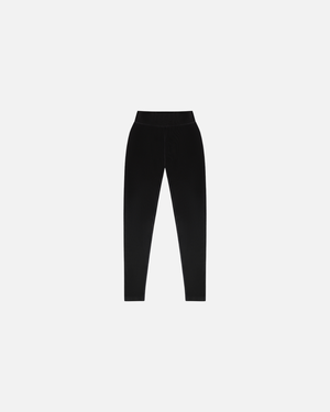 BASICS RIBBED SCULPT LEGGINGS (ONYX)