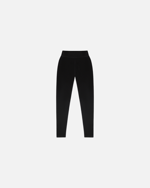 BASICS RIBBED SCULPT LEGGINGS (ONYX)