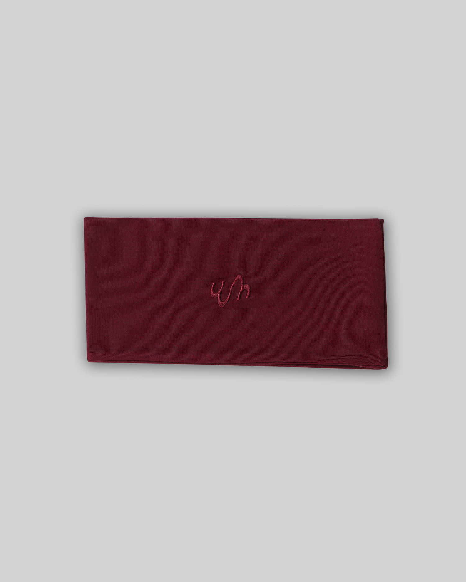 WM WIDE HEADBAND (BURGUNDY)