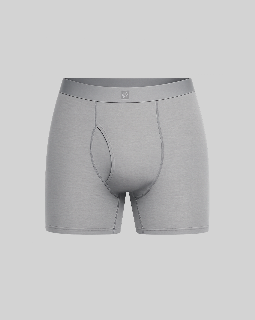 WM MENS MID BRIEFS (GREY)