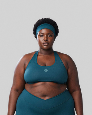 WM SWEAT HEADBAND (DEEP TEAL)