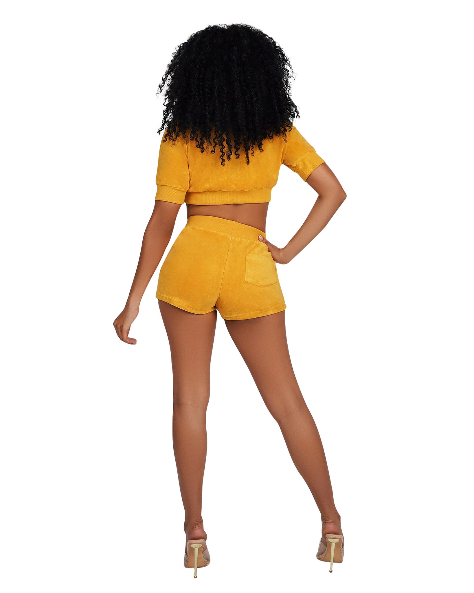 TERRY SHORT SLEEVE PULLOVER