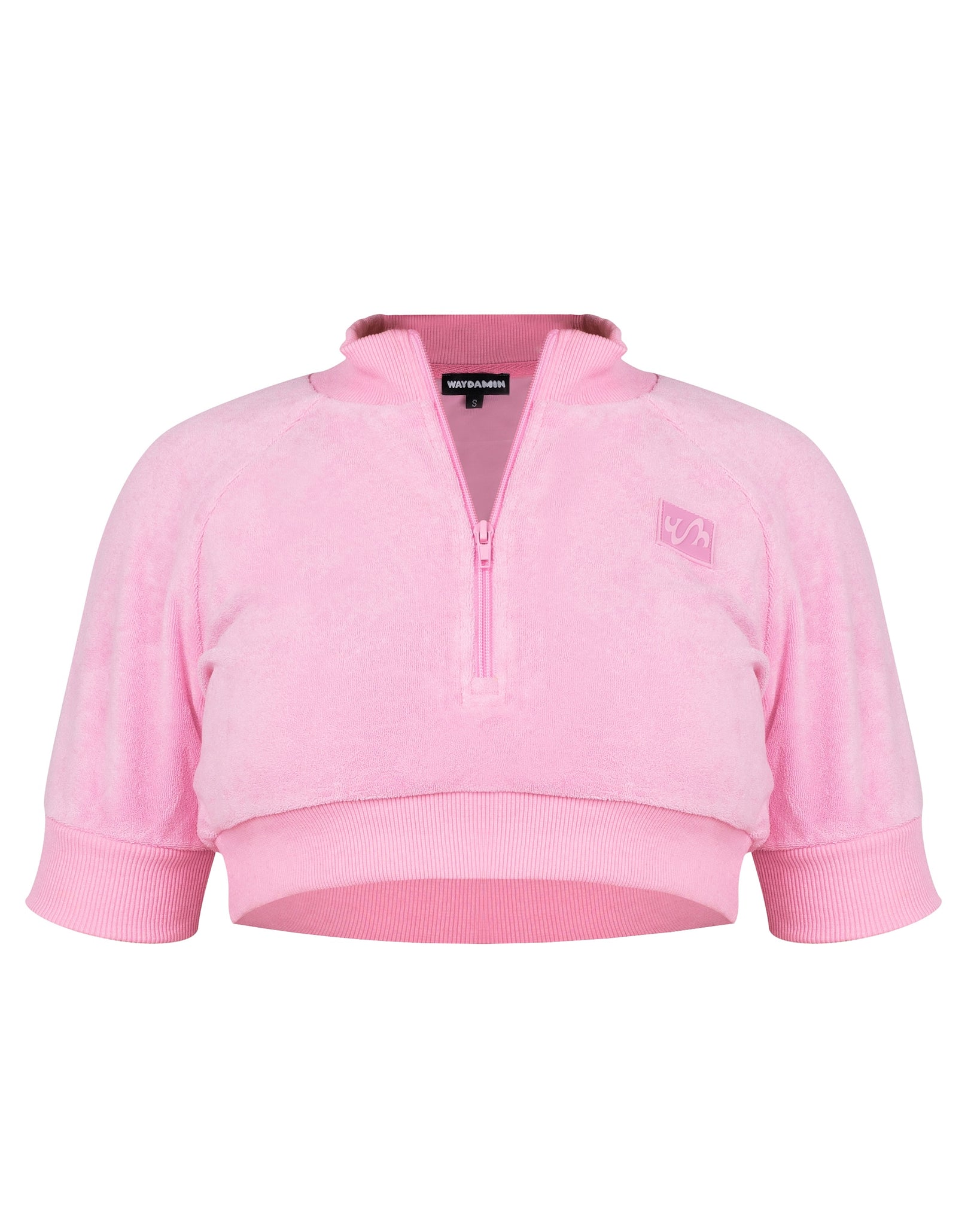 TERRY SHORT SLEEVE PULLOVER
