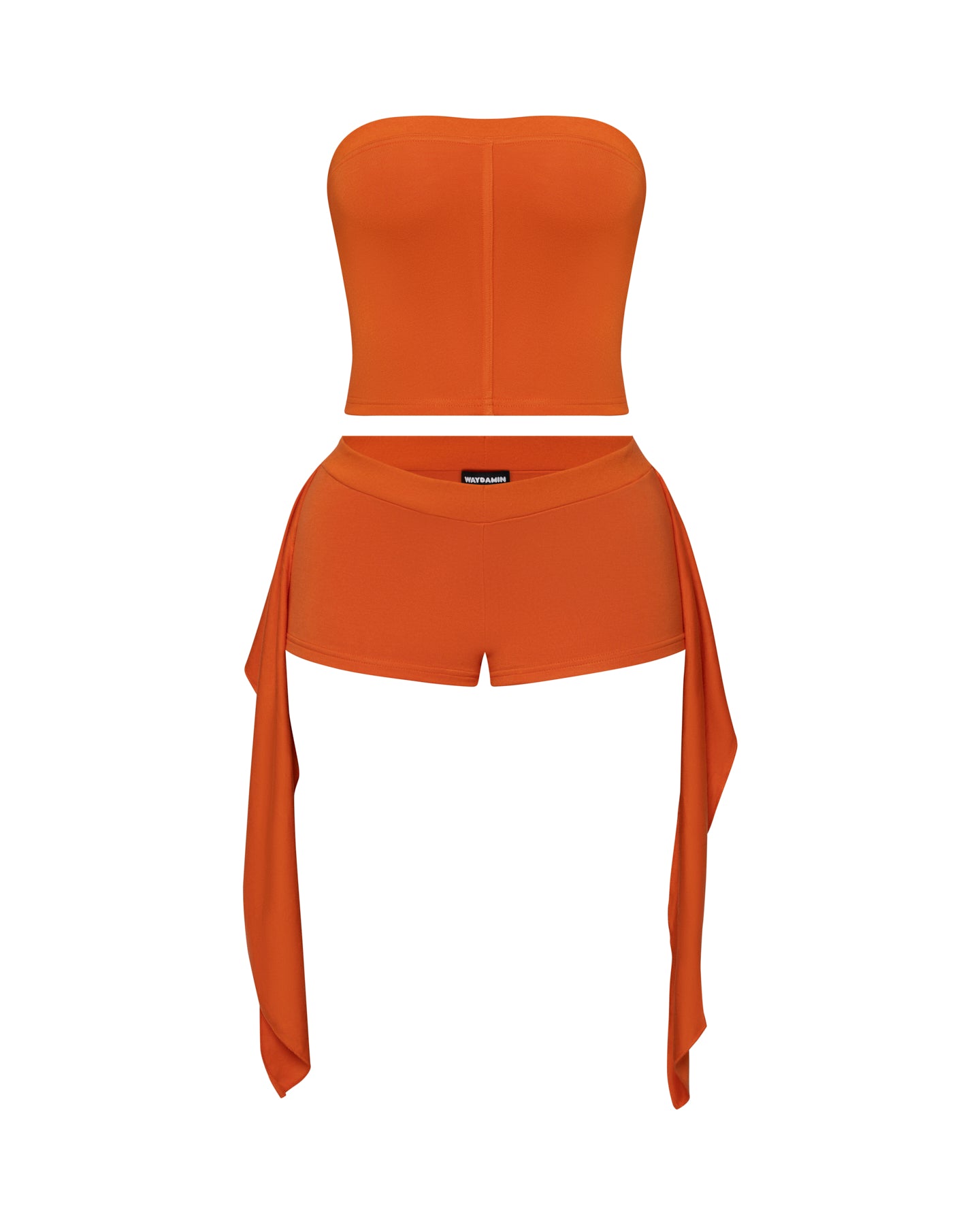 SUNKISS ME TUBE TOP (BURNT ORANGE)