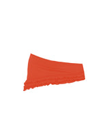 COVER UP FRILL MINI SKIRT (BURNT ORANGE)