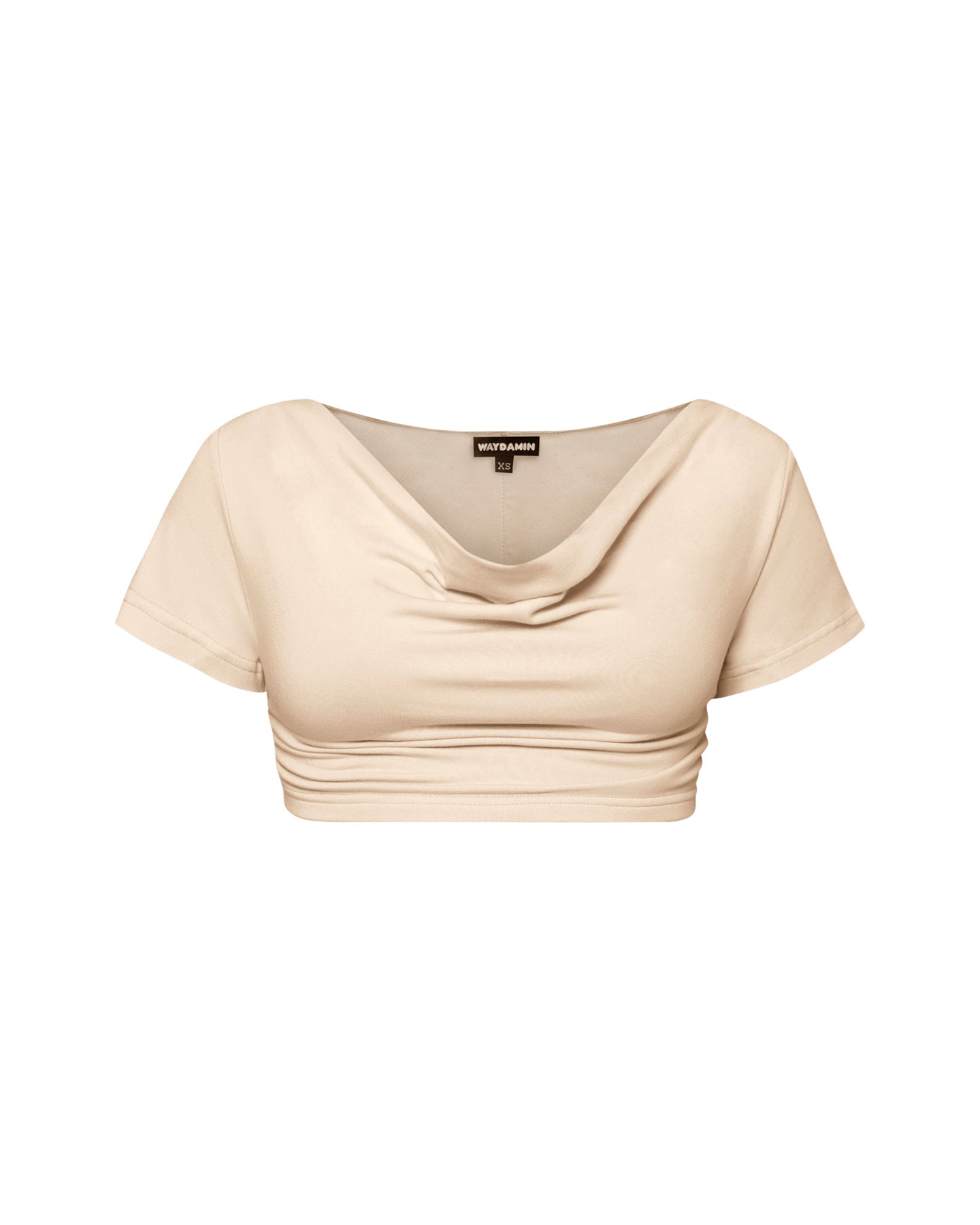 NOBU COWL TOP (IVORY)