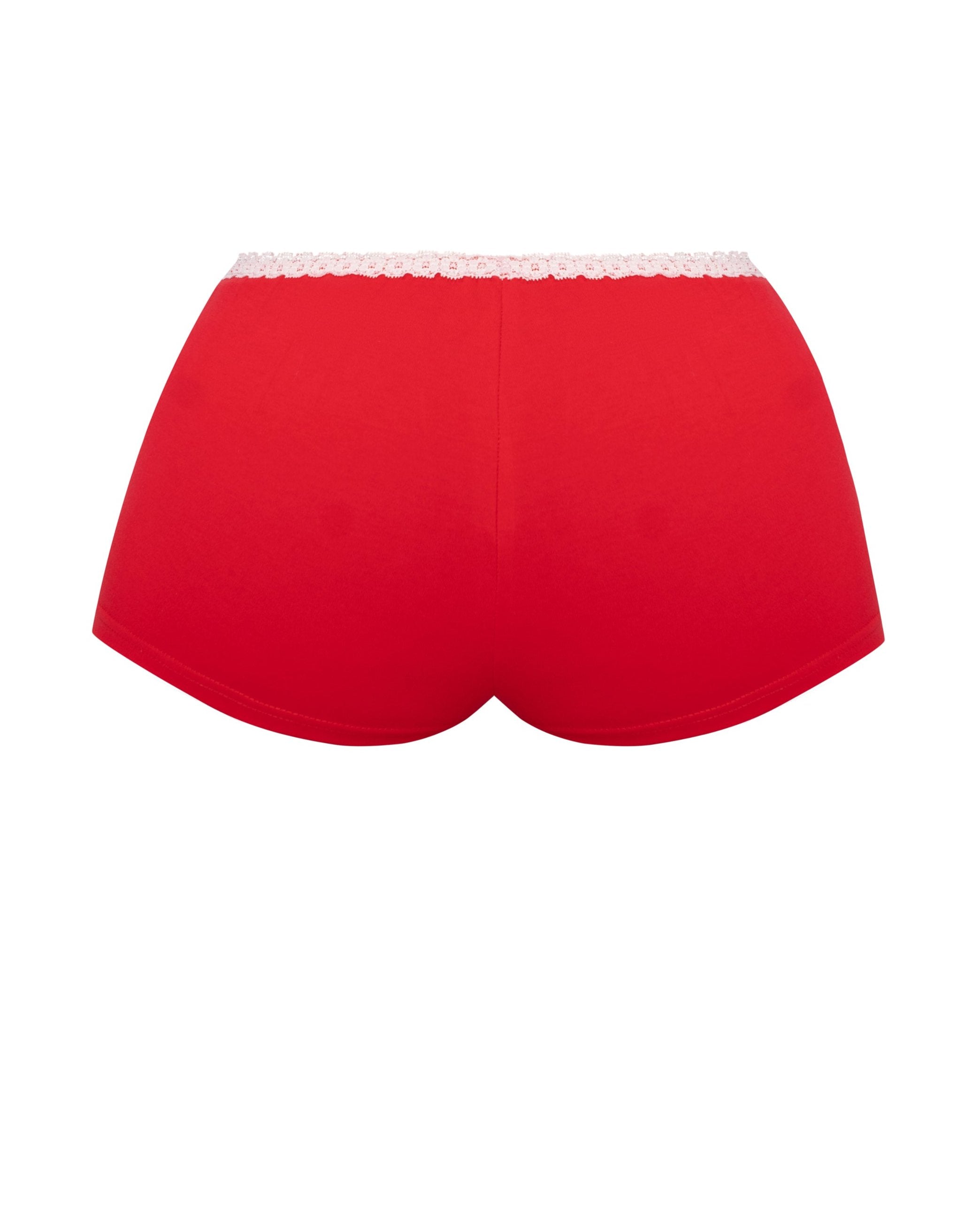 SANTA BABY MINI SHORTS (RED)